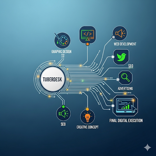 TuberDesk Creative Workflow